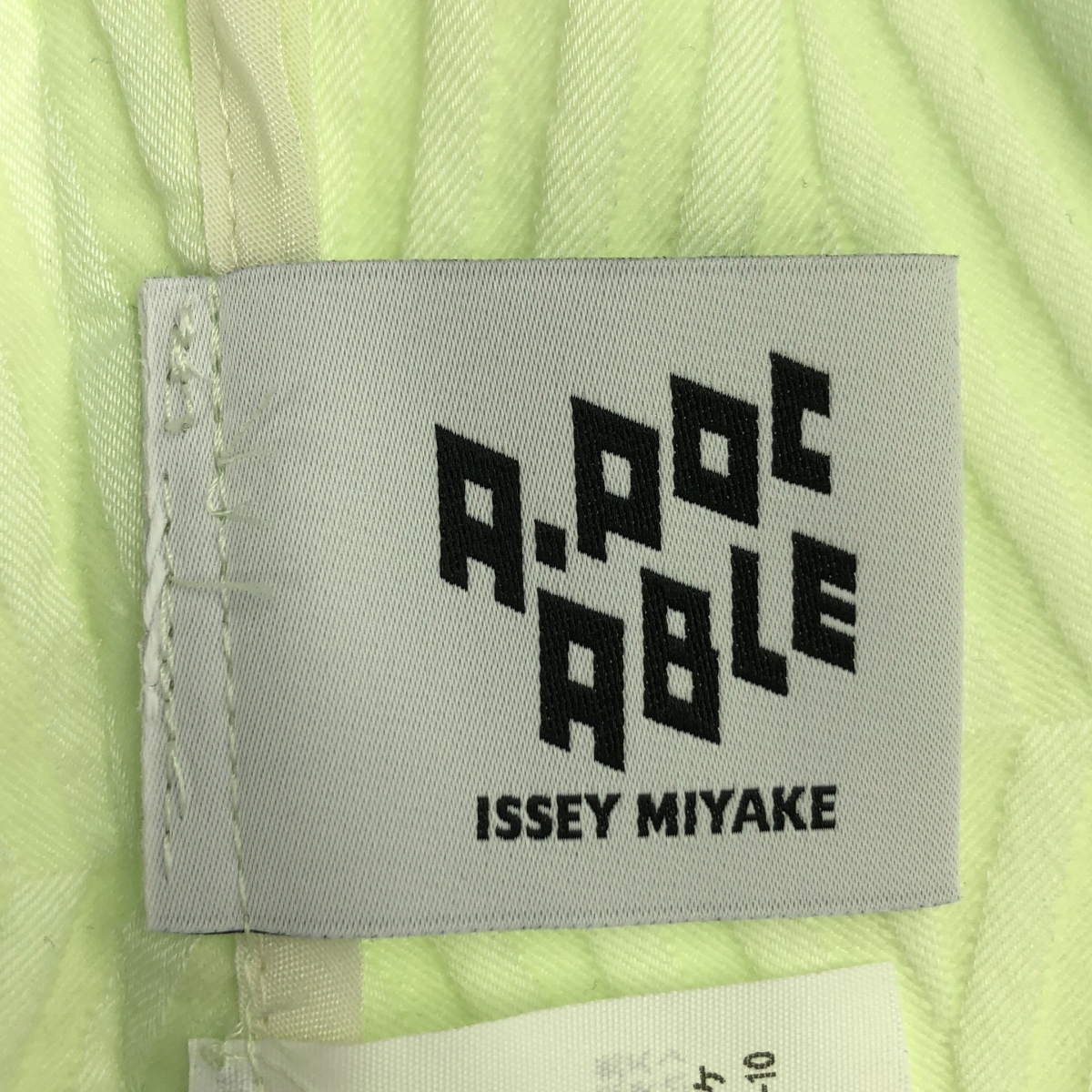 ISSEY MIYAKE A-POC / イッセイミヤケエーポック TYPE-W 005 ノースリーブ プリーツワンピース