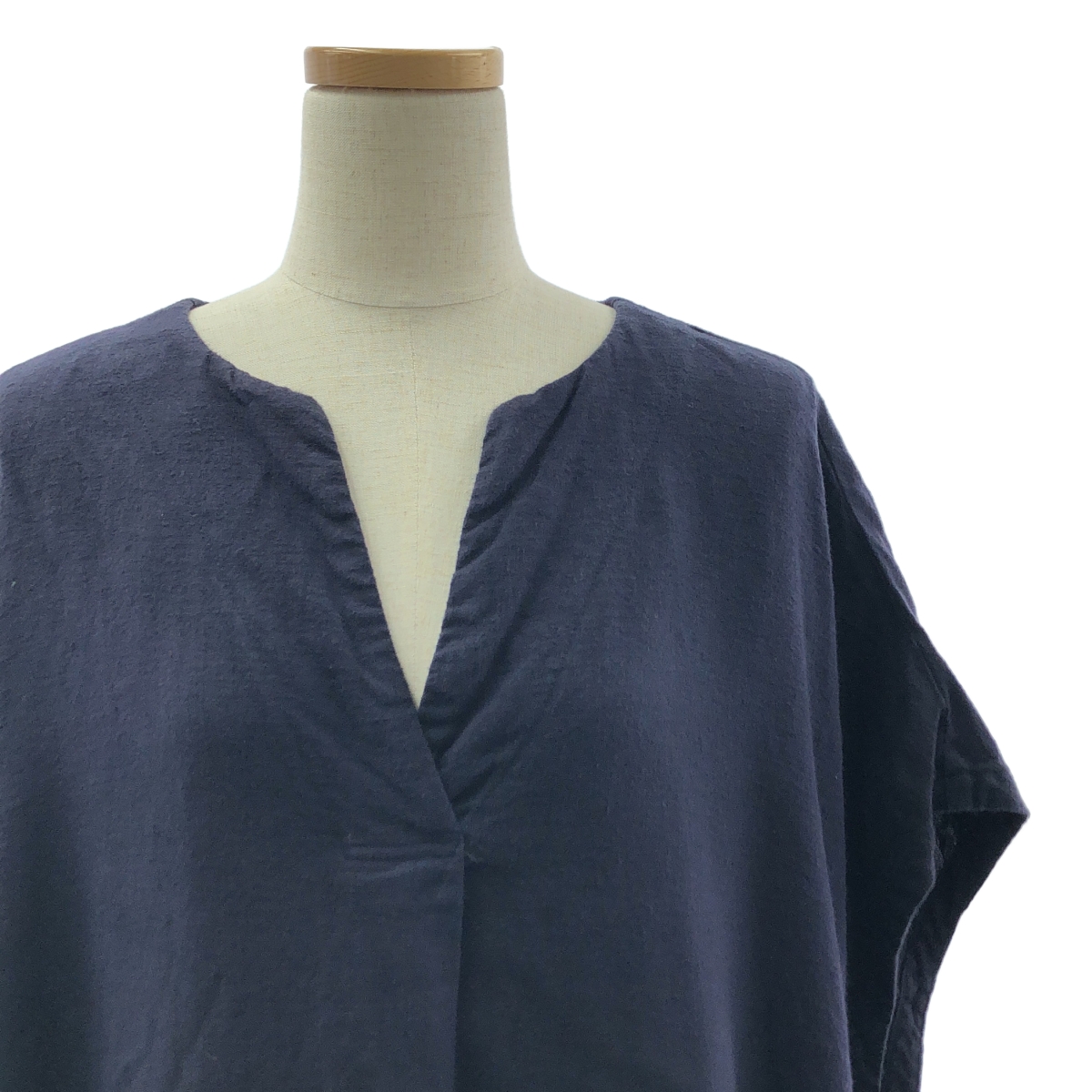 nest robe / ネストローブ リネン バックオープン オーバー ワンピース