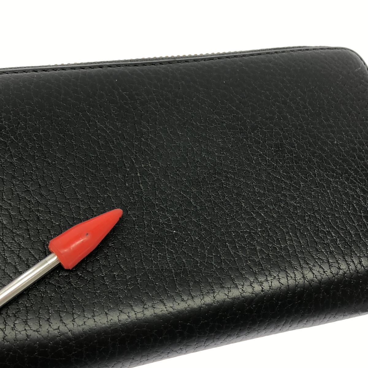 GUCCI / グッチ UFO & ドラゴン / レザー ラウンドファスナー ロングウォレット