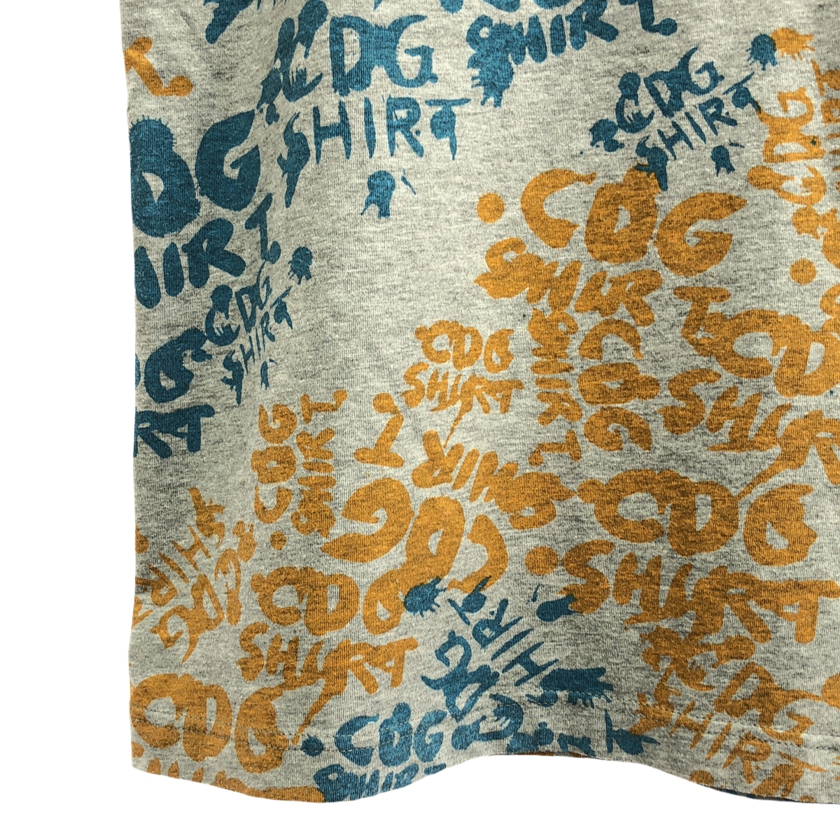 COMME des GARCONS SHIRT / コムデギャルソンシャツ 総柄 ロング カットソー タンクトップ