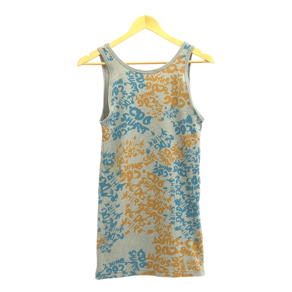 COMME des GARCONS SHIRT / コムデギャルソンシャツ 総柄 ロング カットソー タンクトップ