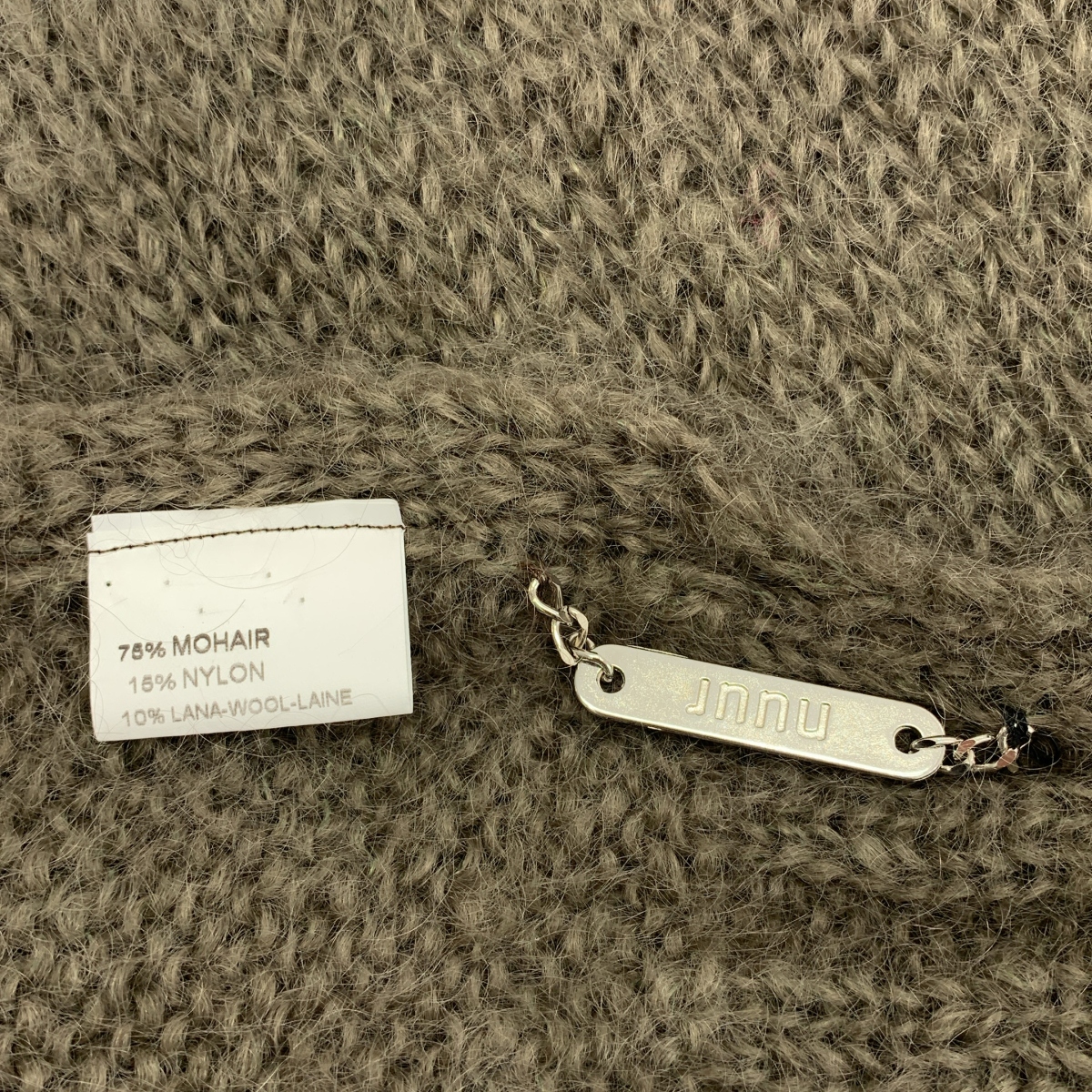 その他 モヘヤ混 ローゲージ ニット マフラー