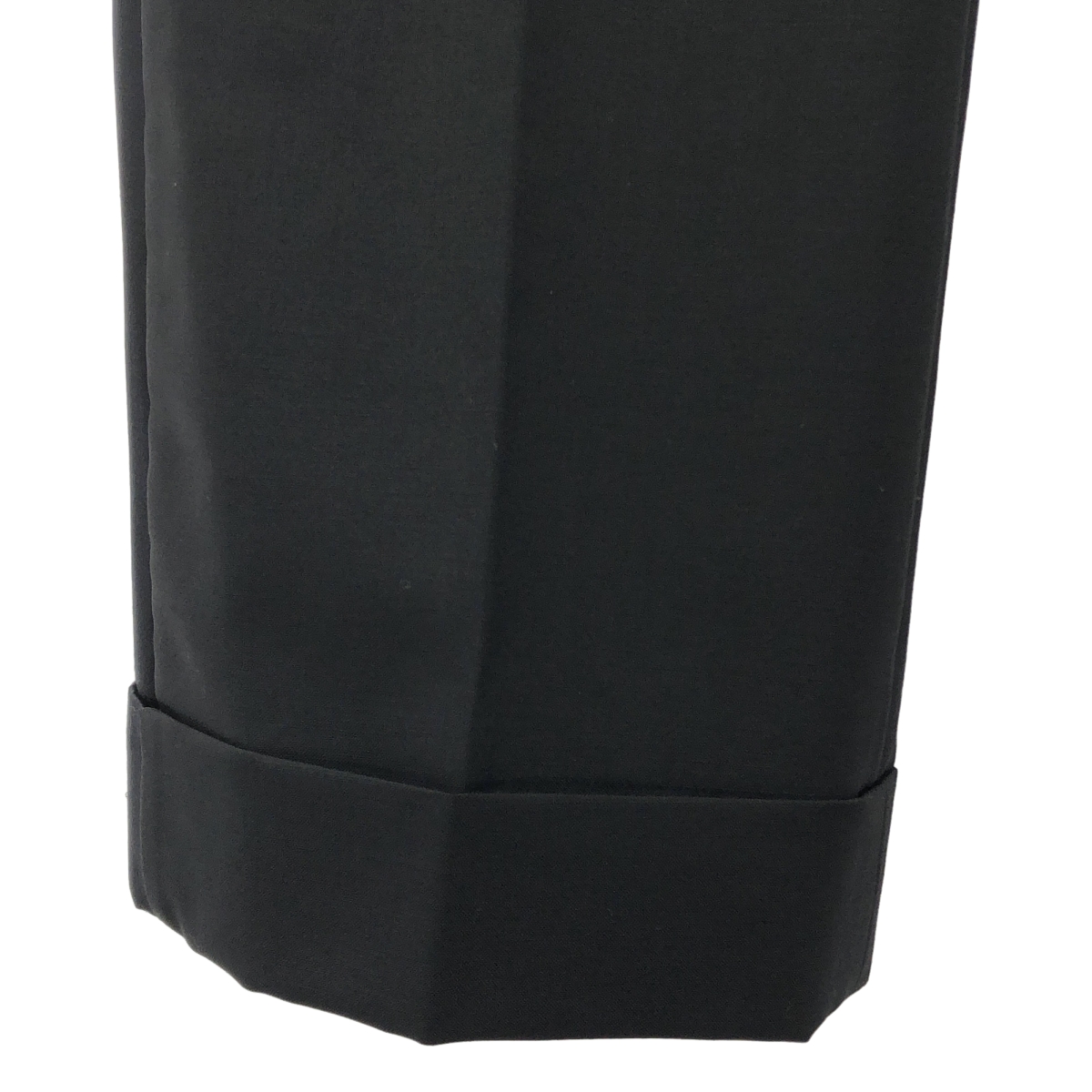 JUNYA WATANABE COMME des GARCONS / ジュンヤワタナベ モヘヤ混 ウール サイドライン ロールアップパンツ