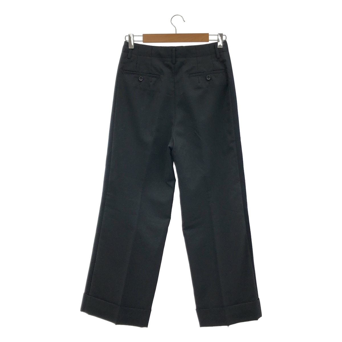 JUNYA WATANABE COMME des GARCONS / ジュンヤワタナベ モヘヤ混 ウール サイドライン ロールアップパンツ