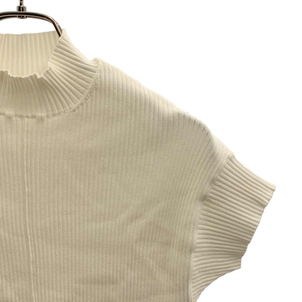 ADORE / アドーア ドライ ハイブリッド リブニット プルオーバー カットソー