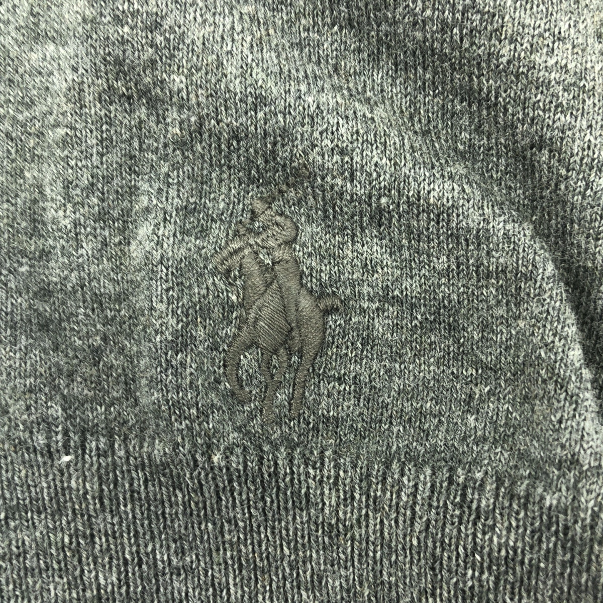 POLO RALPH LAUREN / ポロラルフローレン コットン ロゴ刺しゅう 半袖 ニット