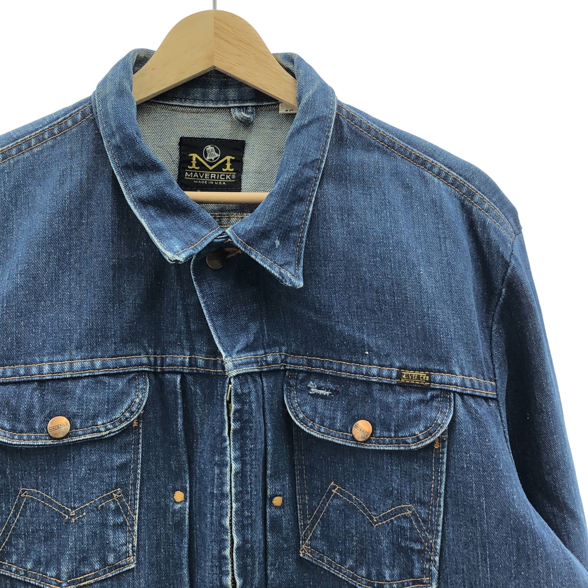 VINTAGE / ヴィンテージ古着 1970s ヴィンテージ MAVERICK BLUE BELL マーベリック ブルーベル デニム ジャケット