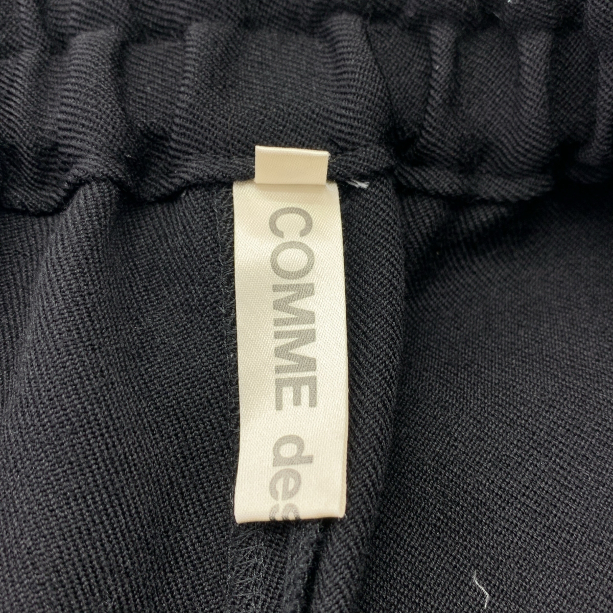 COMME des GARCONS / コムデギャルソン ウール クロップド イージーパンツ