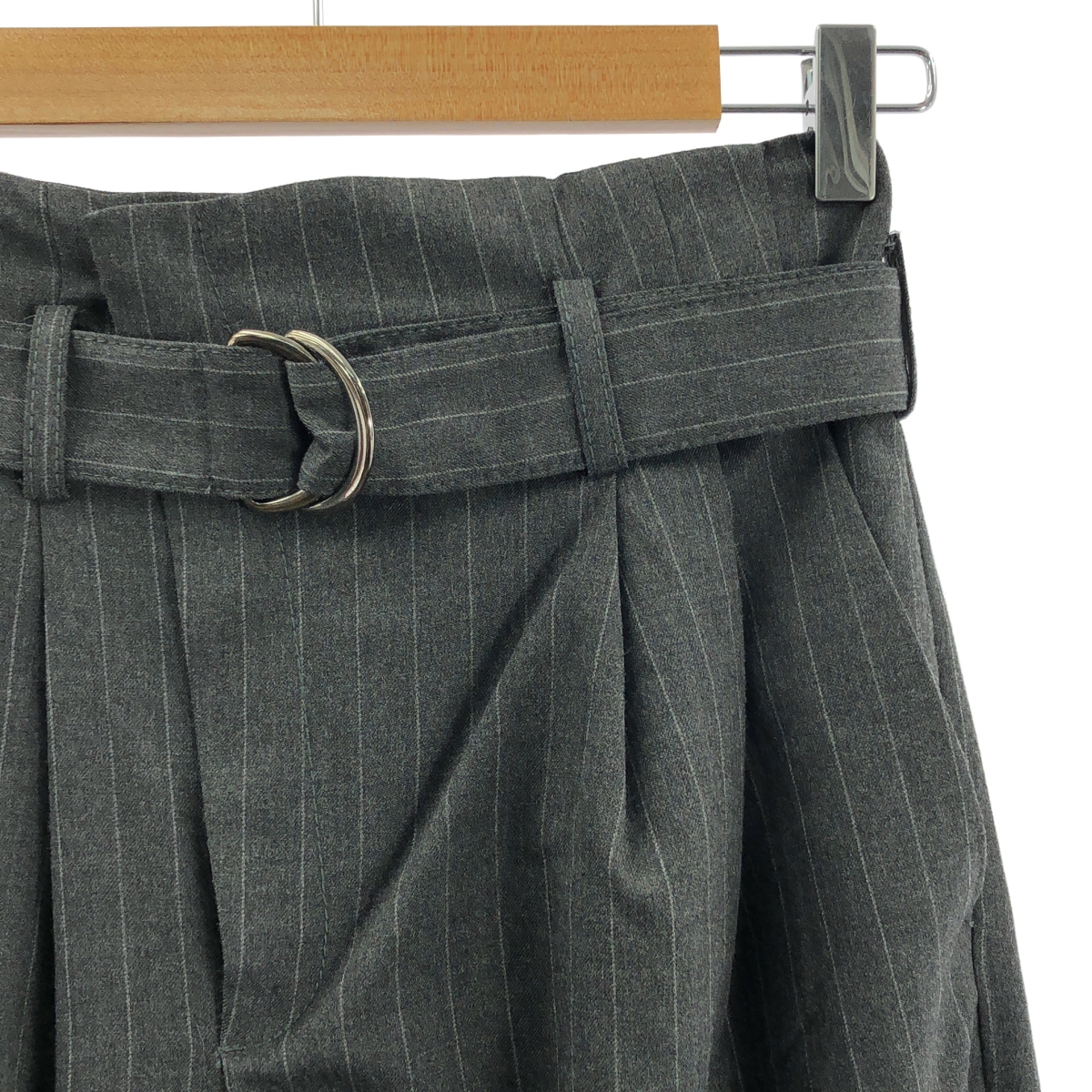 Maison Special / メゾンスペシャル ×ZARA ザラ / ストライプ ベルテッドパンツ