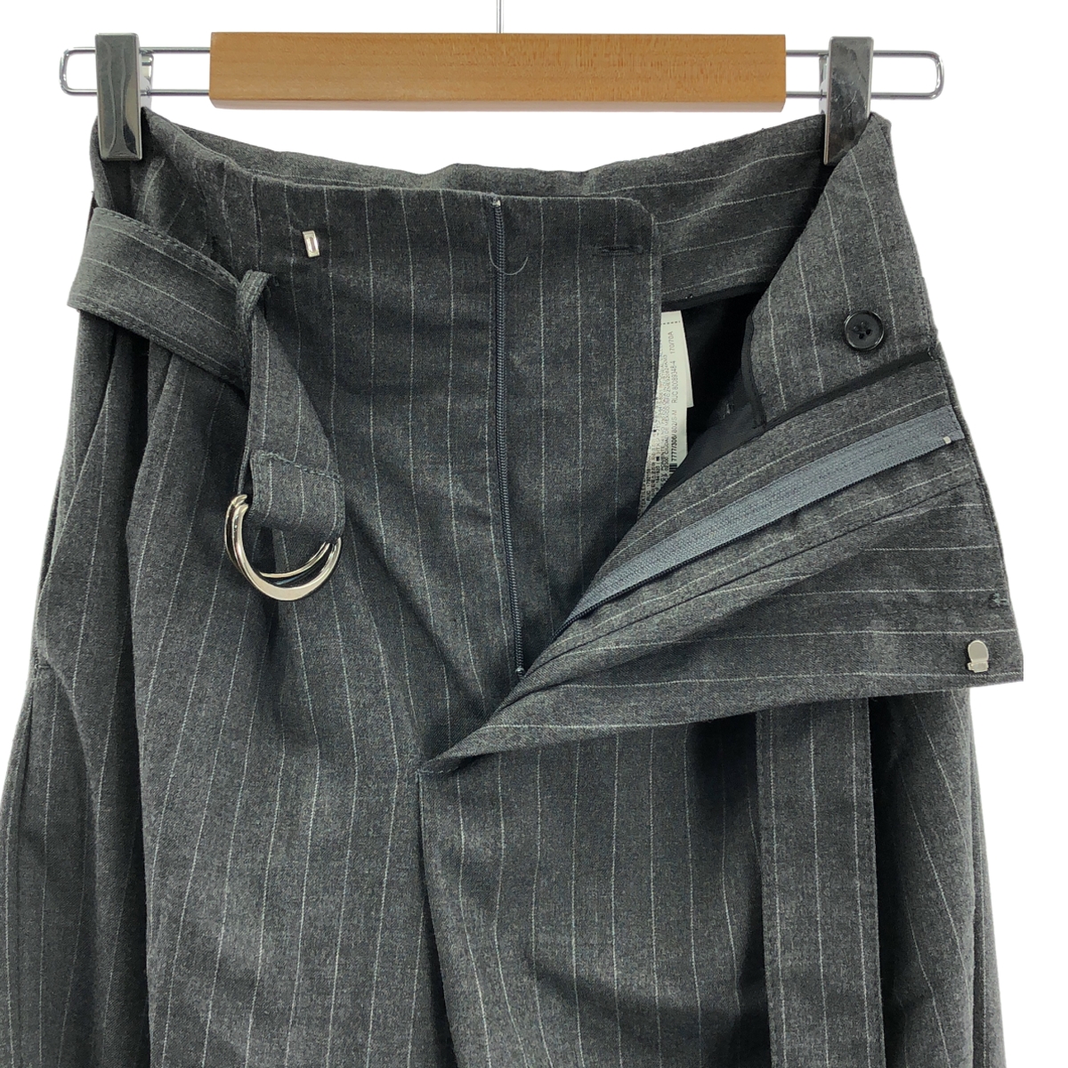 Maison Special / メゾンスペシャル ×ZARA ザラ / ストライプ ベルテッドパンツ