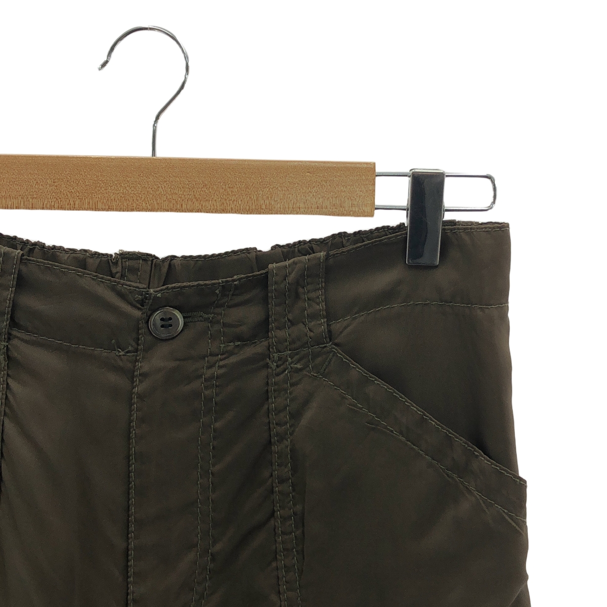 tricot COMME des GARCONS / トリココムデギャルソン キュプラ ウエストゴム カーゴ イージーパンツ