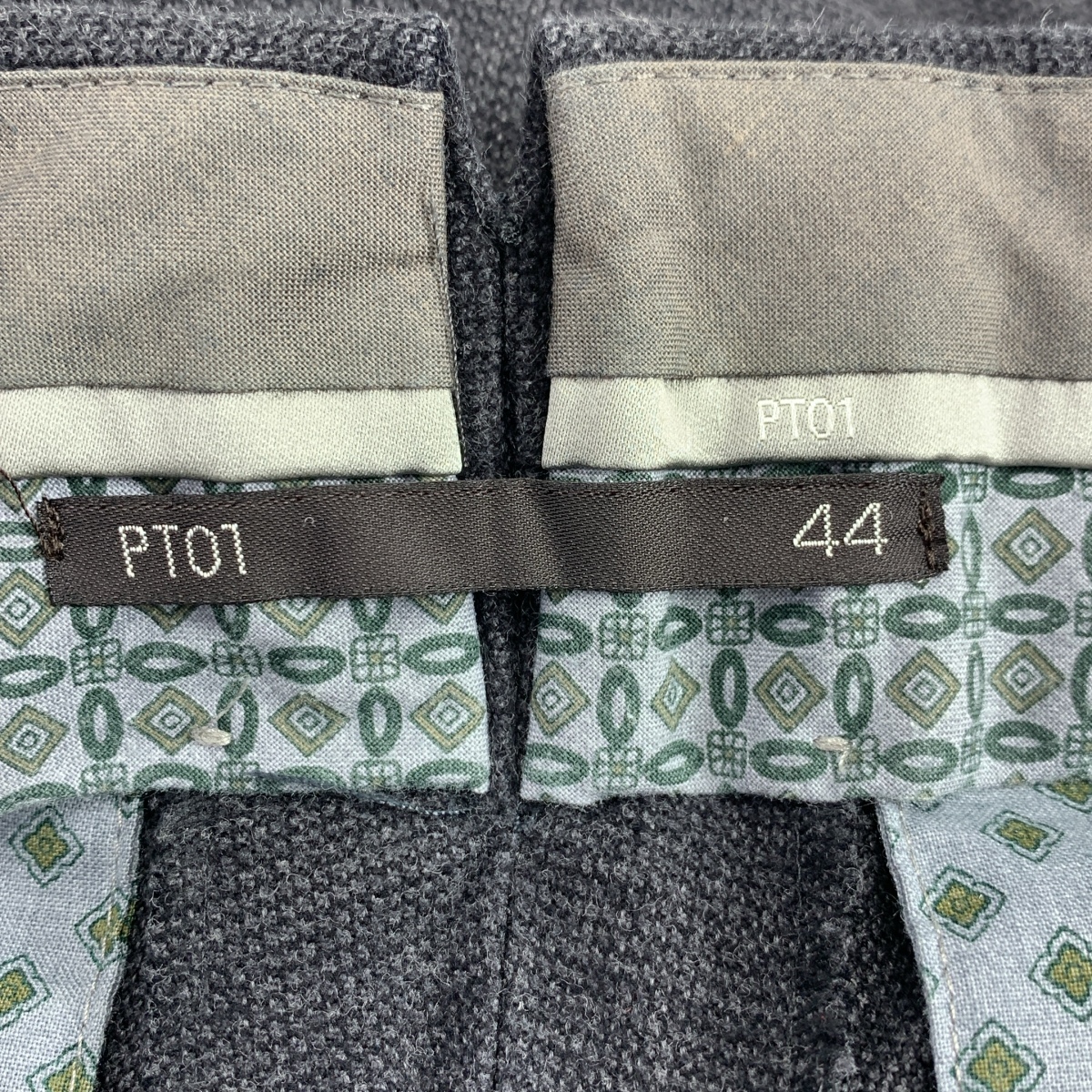 PT01 / ピーティーゼロウーノ BOULEVARD EVO FIT コットン スラックス パンツ