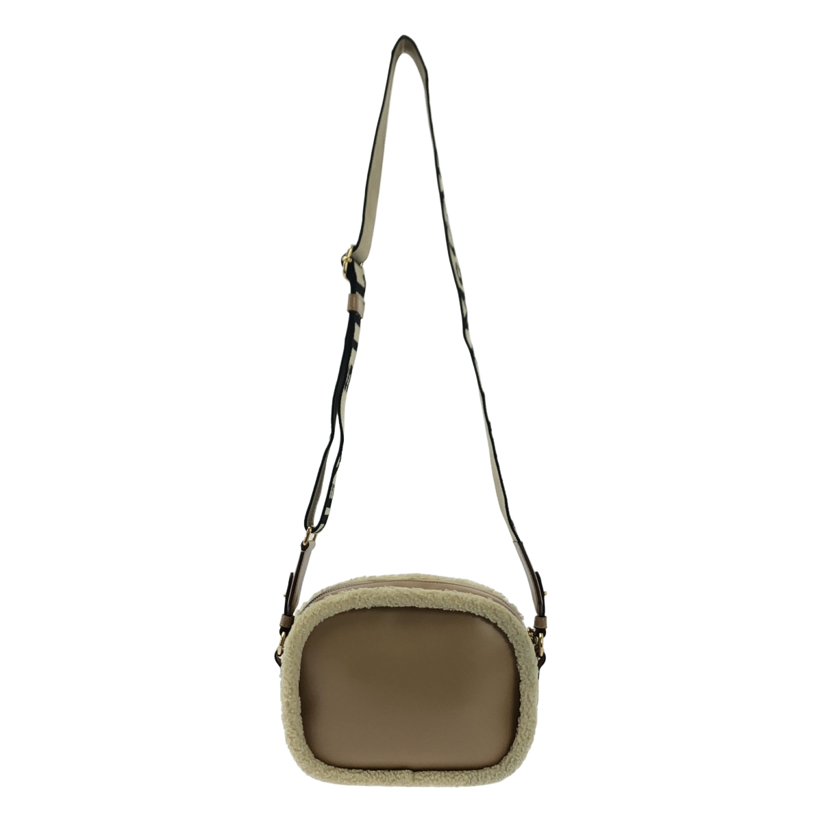 STELLA McCARTNEY / ステラマッカートニー Small Camera Bag Fff & Alter Mat / レザー ボア ロゴ ショルダーバッグ