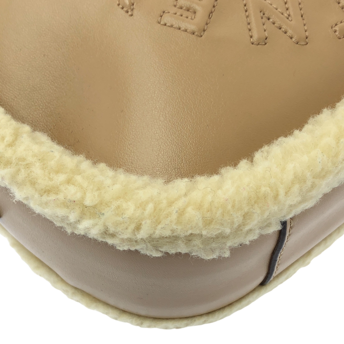 STELLA McCARTNEY / ステラマッカートニー Small Camera Bag Fff & Alter Mat / レザー ボア ロゴ ショルダーバッグ