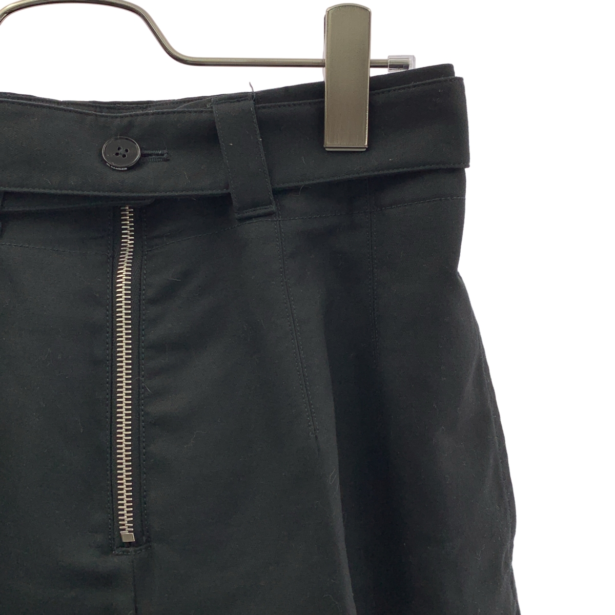 JIL SANDER / ジルサンダー コットン ベルテッド ワイド トラウザーズ パンツ