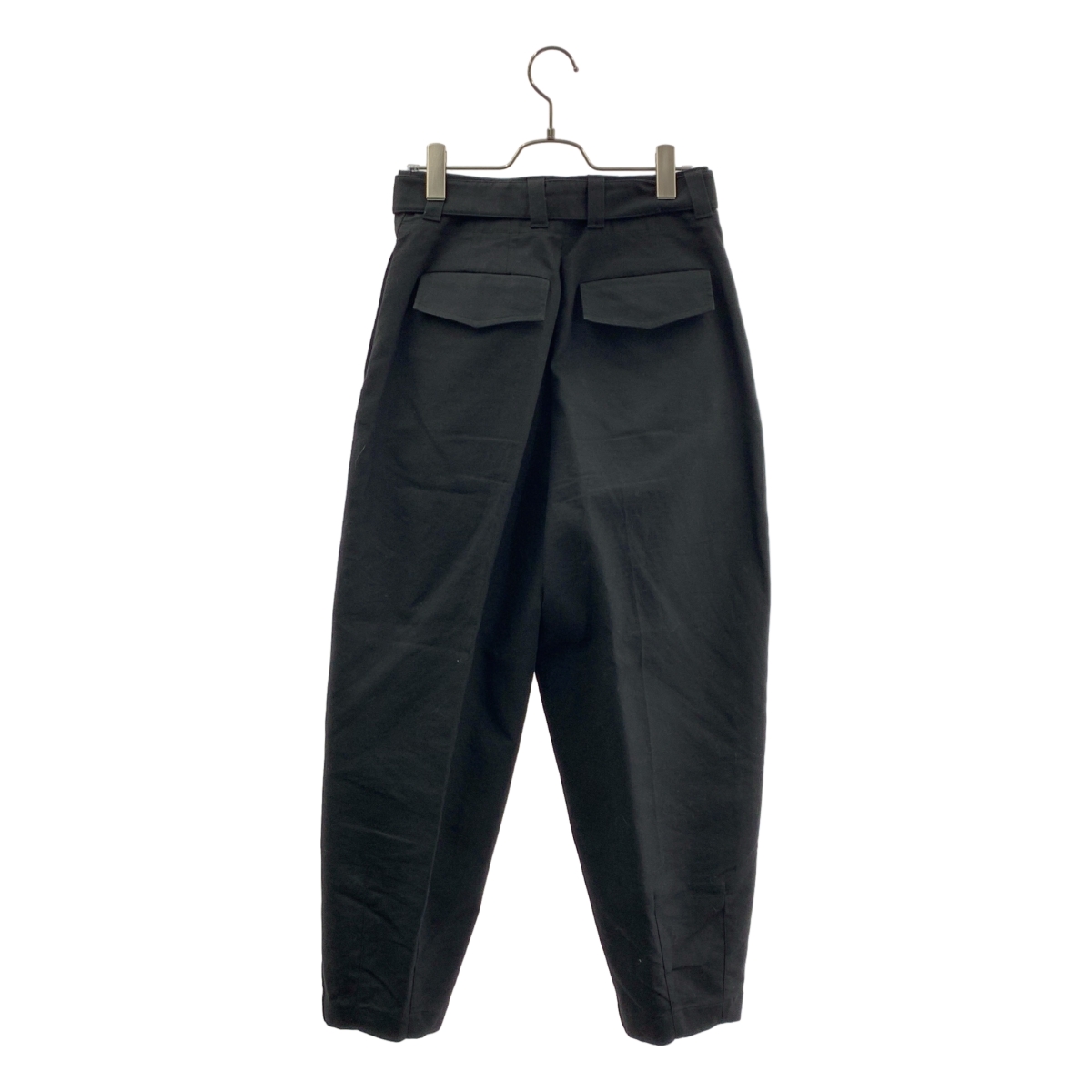 JIL SANDER / ジルサンダー コットン ベルテッド ワイド トラウザーズ パンツ