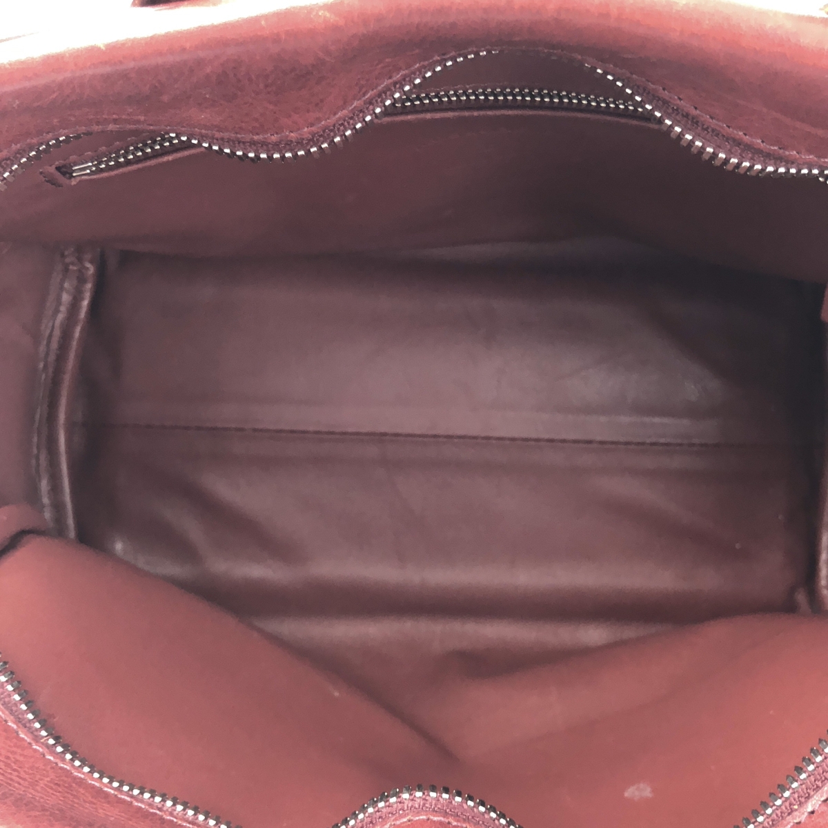 ARTS&SCIENCE / アーツアンドサイエンス Bowling bag レザー ボーリング バッグ