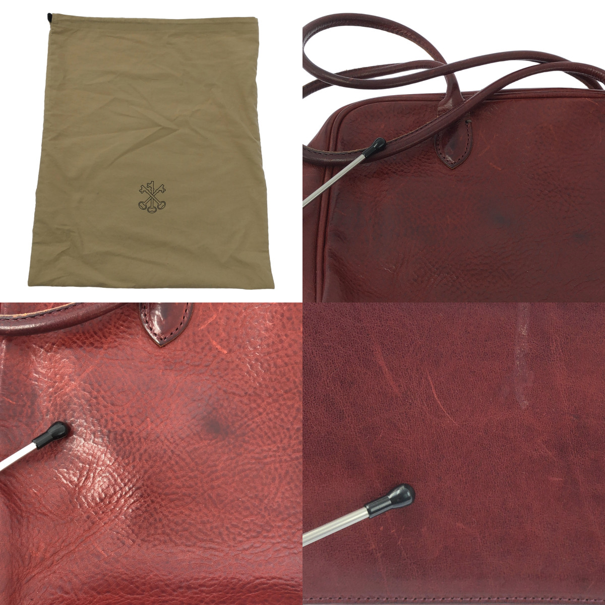 ARTS&SCIENCE / アーツアンドサイエンス Bowling bag レザー ボーリング バッグ