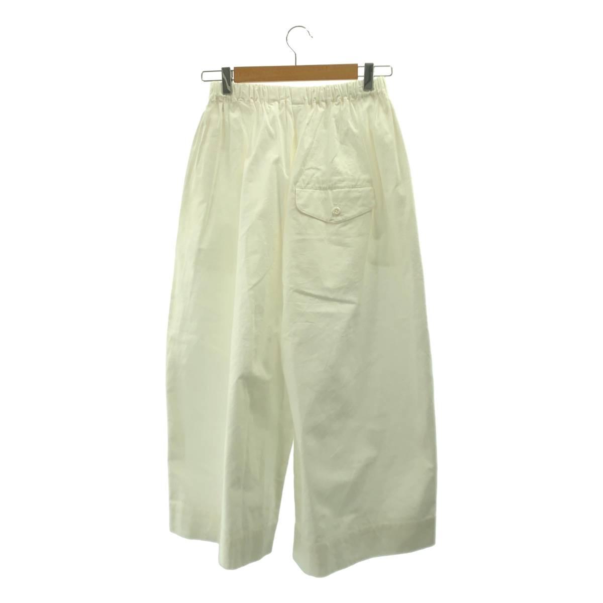 ゴーシュ / ゴーシュ コットンオックス ドローストリング ワイドキュロットパンツ