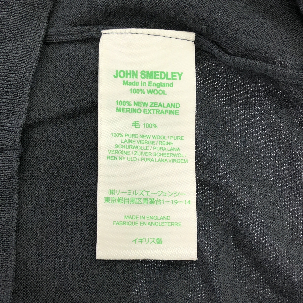 JOHN SMEDLEY / ジョンスメドレー × martinique  マルティニーク / ウール ニット ポロシャツ