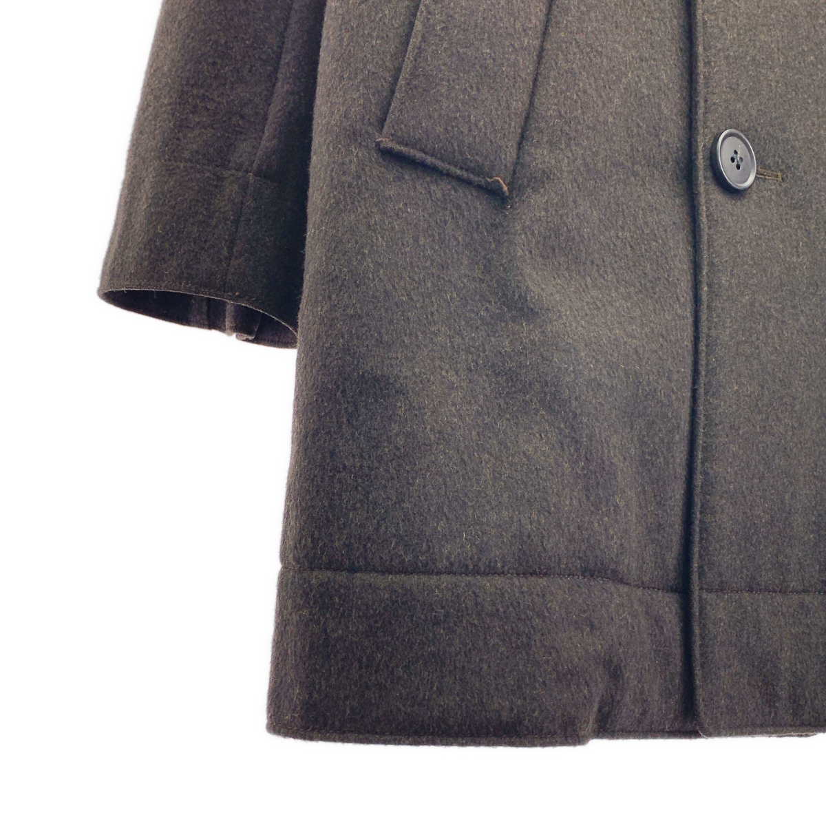 STEPHAN SCHNEIDER / ステファンシュナイダー ウール カシミヤ スタンドカラーコート