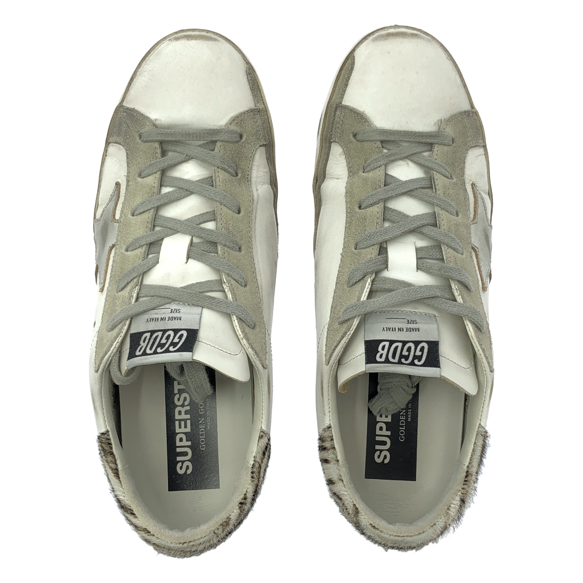 GOLDEN GOOSE / ゴールデングース SNEAKERS SUPERSTAR / ダメージ加工 ローカット レザー スニーカー