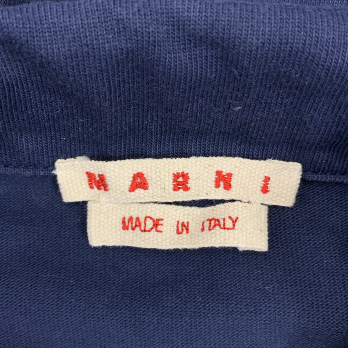 MARNI / マルニ オーガニックコットン ジャージー S/S ポロ シャツ