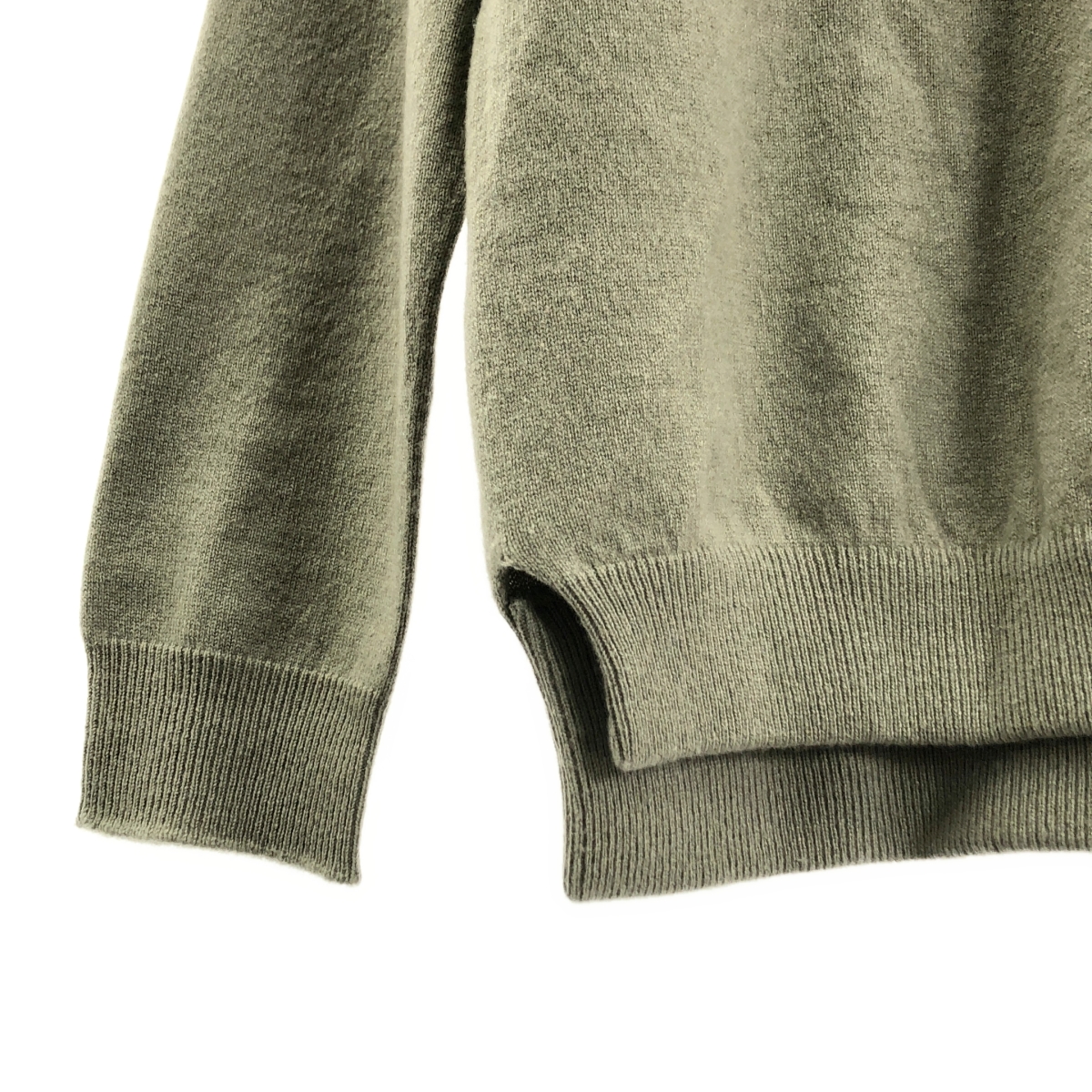 UNITED ARROWS & SONS / ユナイテッドアローズアンドサンズ カシミヤ サイドスリット クルーネックニット