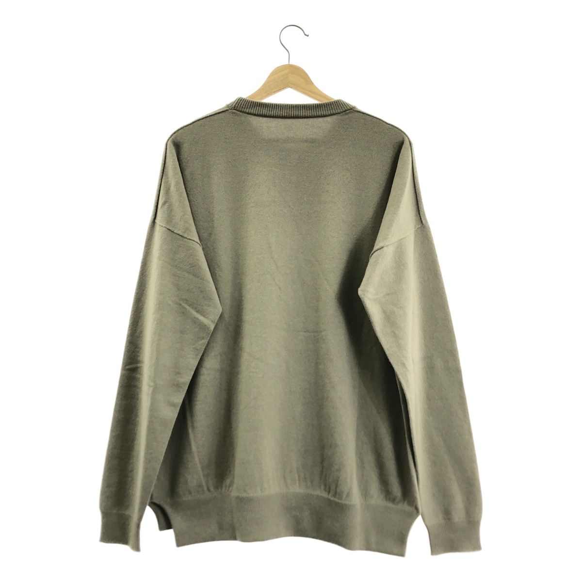 UNITED ARROWS & SONS / ユナイテッドアローズアンドサンズ カシミヤ サイドスリット クルーネックニット