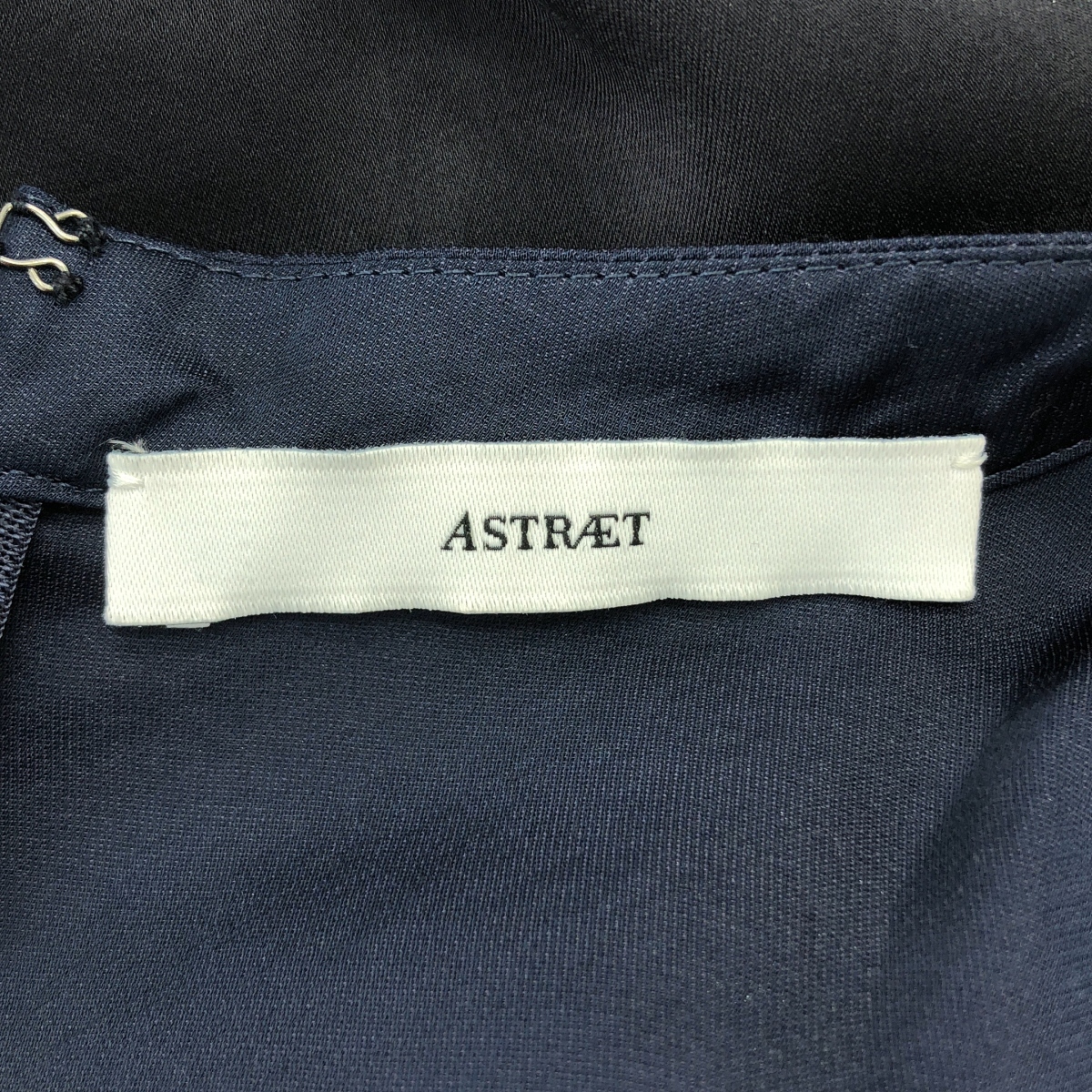 ASTRAET / アストラット ギャザー ボリューム バックジップ ドレス ワンピース