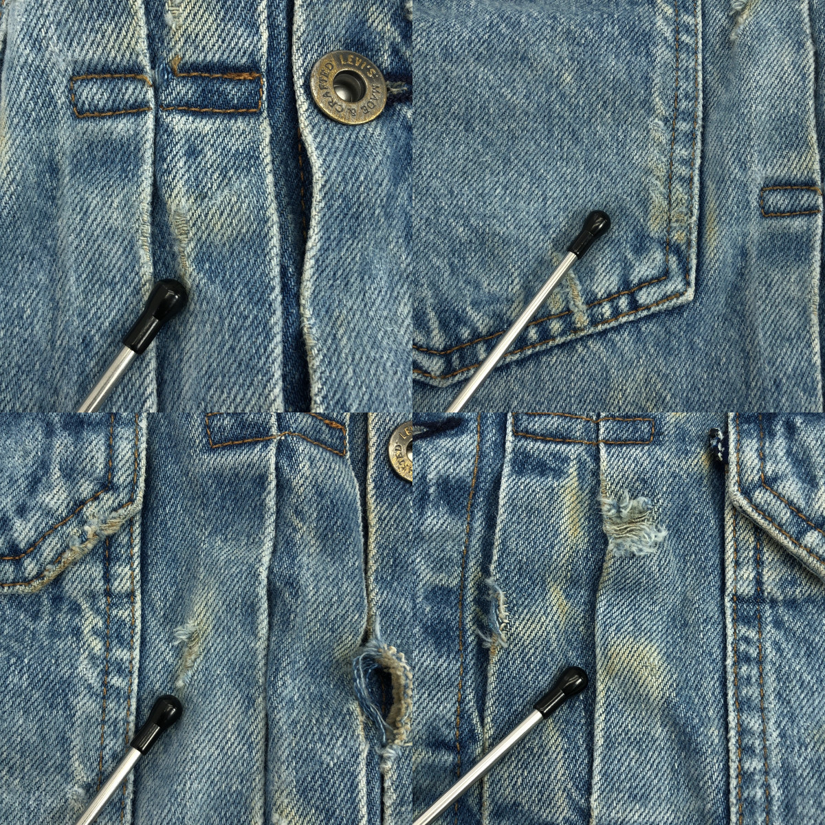 LEVI'S MADE & CRAFTED / リーバイスメイド&クラフテッド OVERSIZED TYPE 2 TRUCKER JACKET オーバーサイズド 2nd タイプ  デニム ジャケット