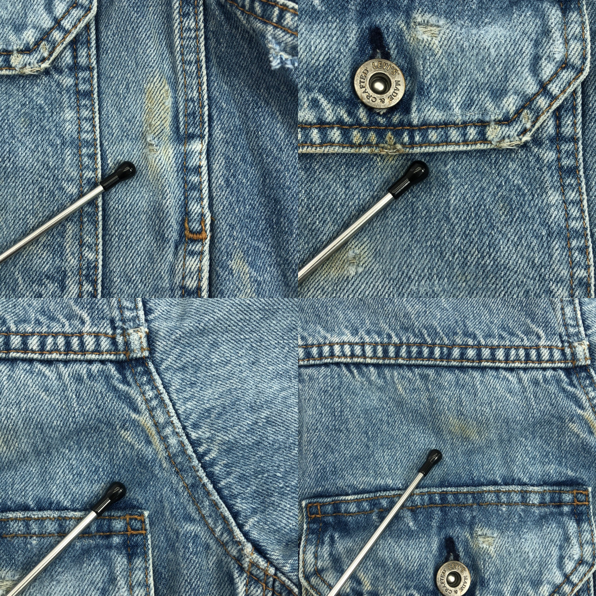 LEVI'S MADE & CRAFTED / リーバイスメイド&クラフテッド OVERSIZED TYPE 2 TRUCKER JACKET オーバーサイズド 2nd タイプ  デニム ジャケット