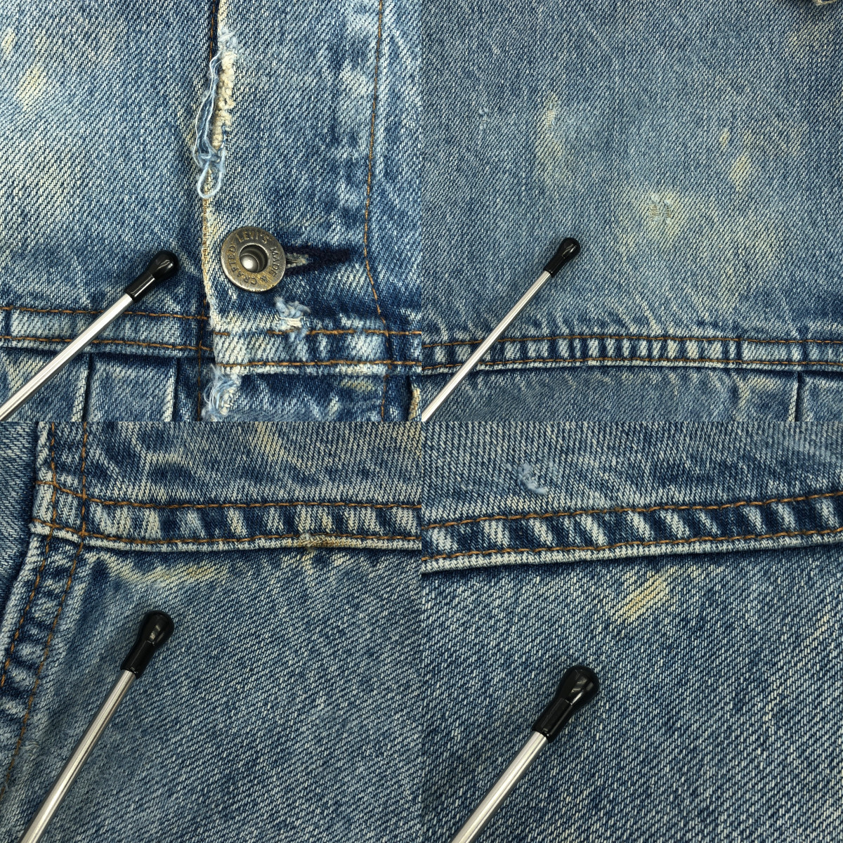 LEVI'S MADE & CRAFTED / リーバイスメイド&クラフテッド OVERSIZED TYPE 2 TRUCKER JACKET オーバーサイズド 2nd タイプ  デニム ジャケット