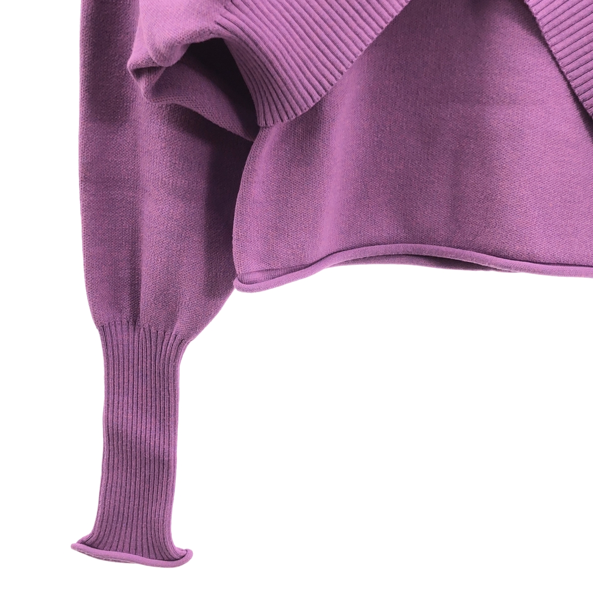 LE CIEL BLEU / ルシェルブルー Cropped Cardigan & Knit Top / セットアップ クロップド ニットカーディガン ノースリーブ ニット トップス