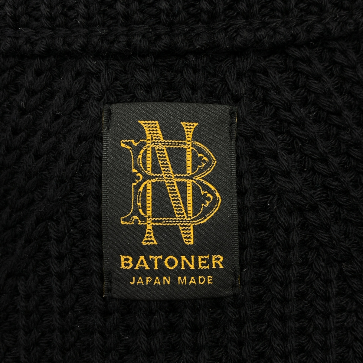 BATONER / バトナー SIGNATURE DRIVERS KNIT / ドライバーズ ニット ジャケット