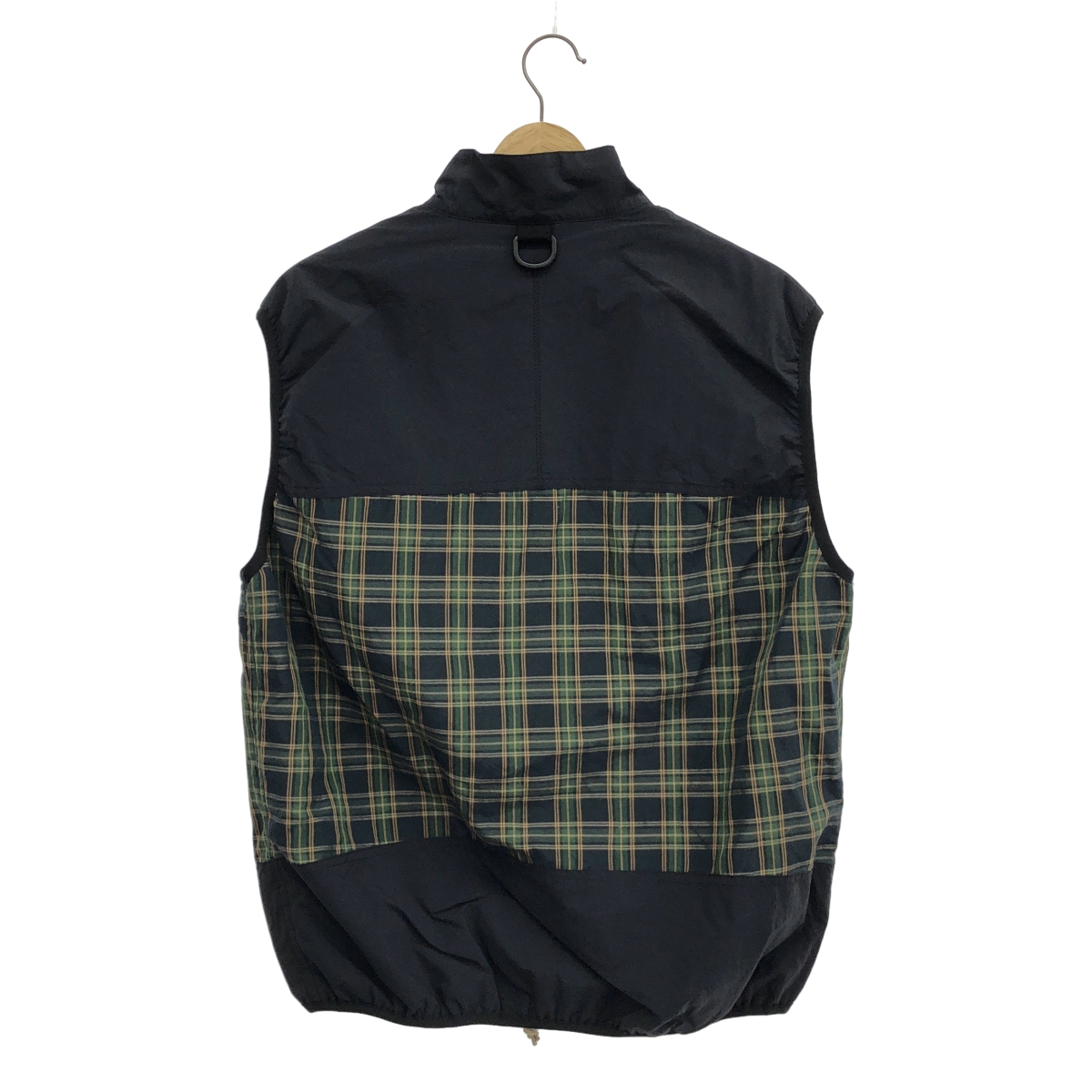 COMME des GARCONS HOMME / コムデギャルソンオム フルジップ ドローストリング オーバー ベスト / メッシュ総裏地