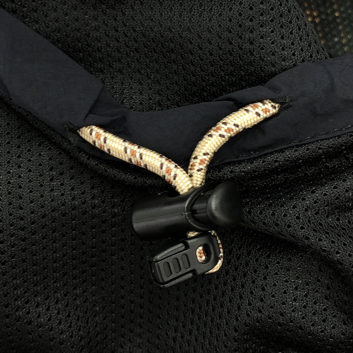 COMME des GARCONS HOMME / コムデギャルソンオム フルジップ ドローストリング オーバー ベスト / メッシュ総裏地