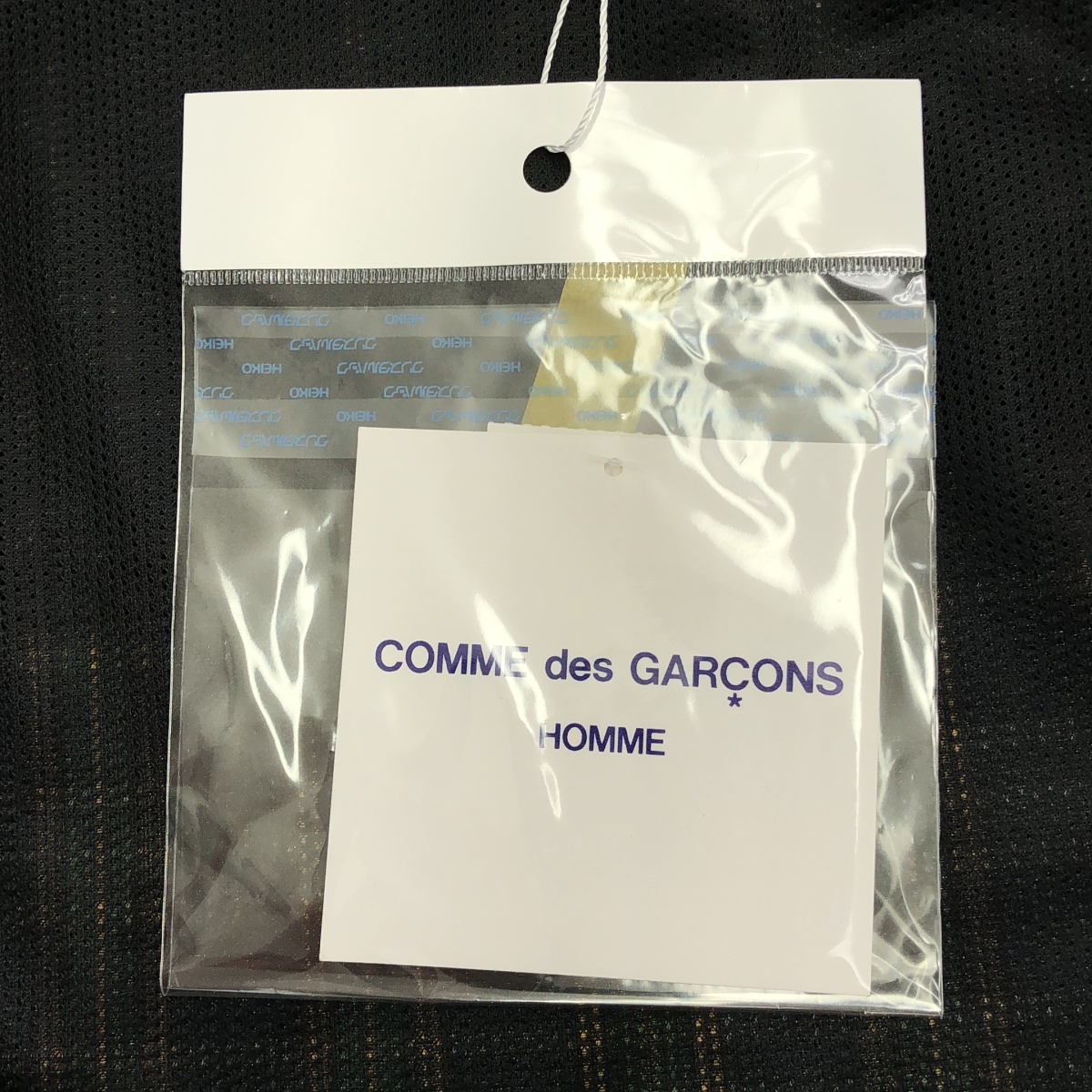 COMME des GARCONS HOMME / コムデギャルソンオム フルジップ ドローストリング オーバー ベスト / メッシュ総裏地