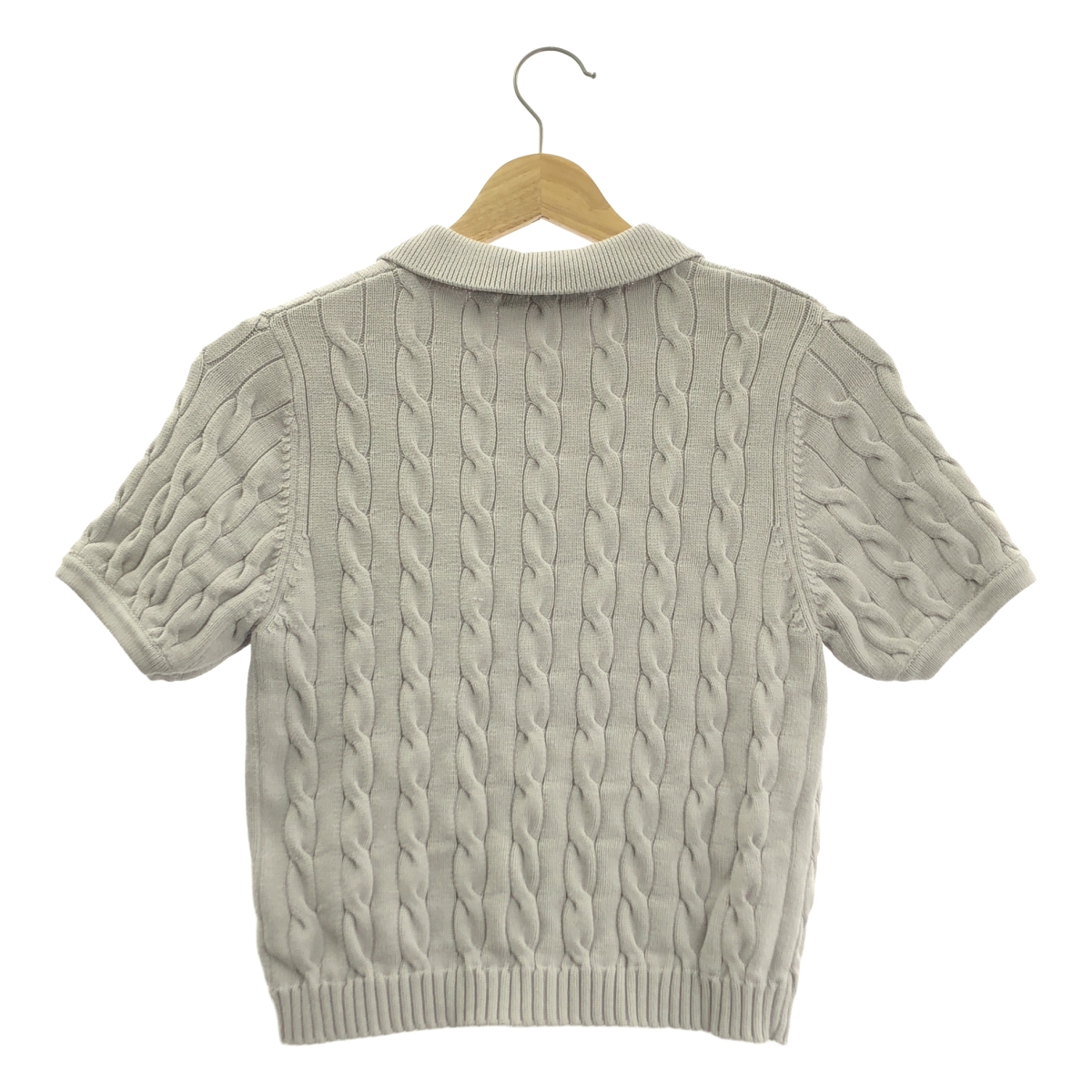 その他 Herald Short Sleeve Polo Knit ケーブル ポロニット