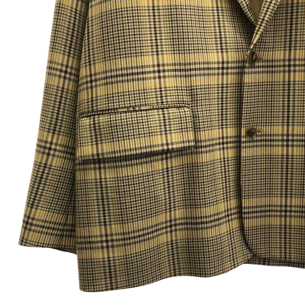 AURALEE / オーラリー WOOL SERGE CHECK JACKET チェック テーラードジャケット