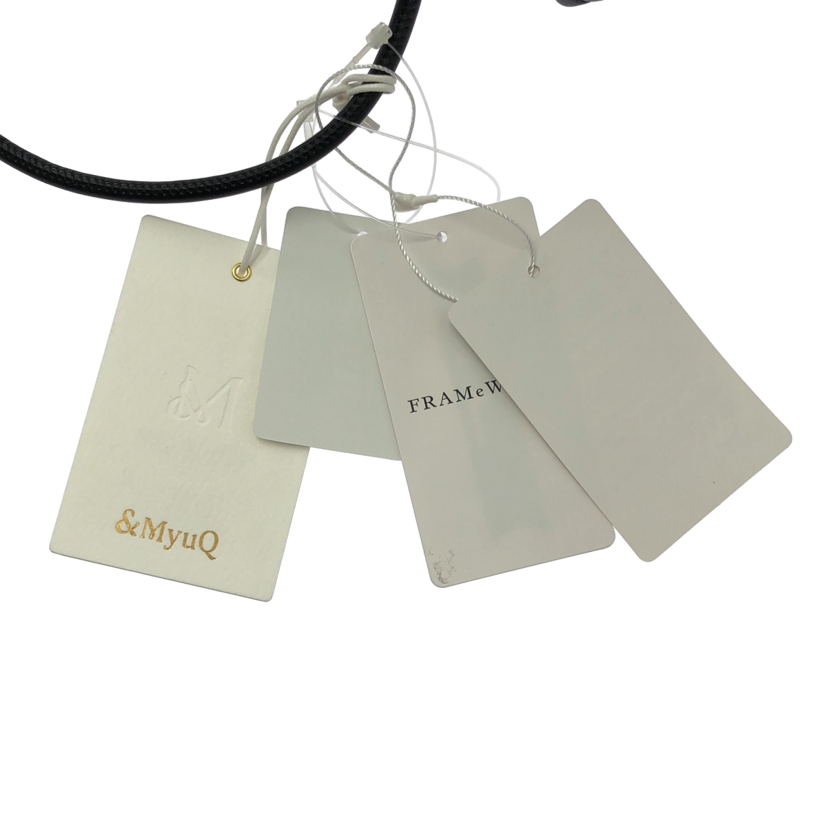 Framework / フレームワーク &MyuQ / アンドミューク KORO 2WAY ラウンドボストン ハンドバッグ