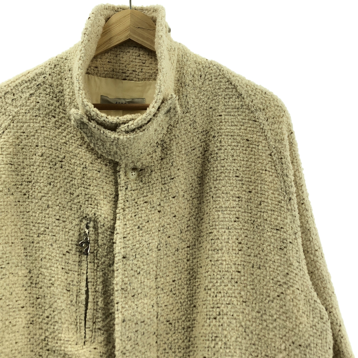 JieDa / ジエダ TWEED OVER SIZE SHIRT ツイードコート