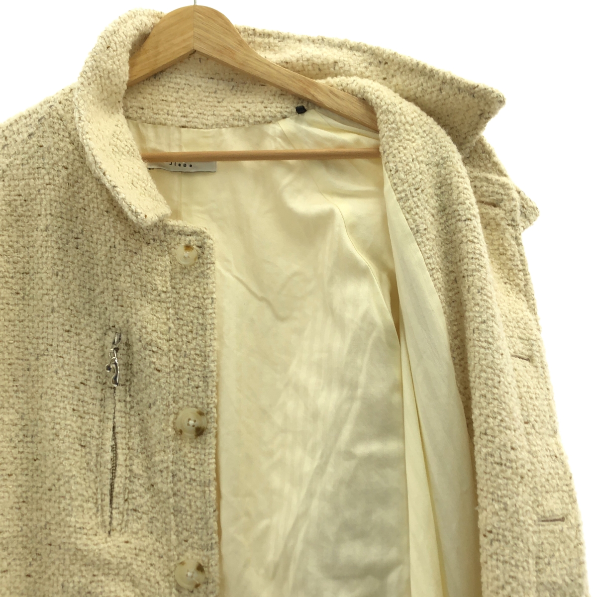 JieDa / ジエダ TWEED OVER SIZE SHIRT ツイードコート