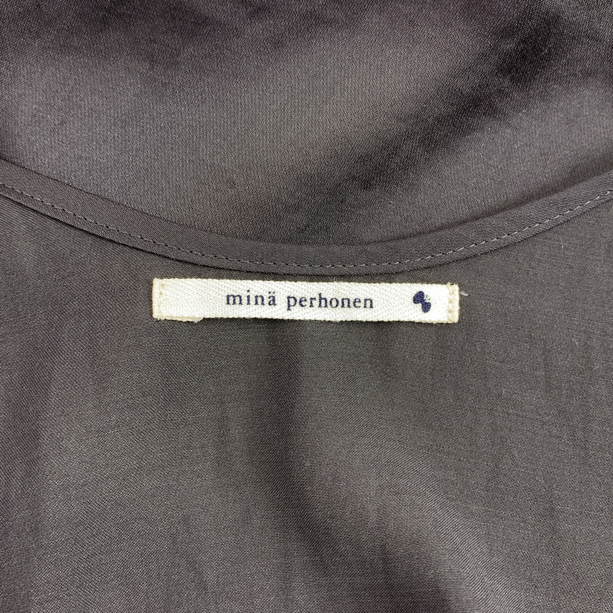 mina perhonen / ミナペルホネン ちょうちょ エンブロイダリー ノースリーブ カットソー ワンピース