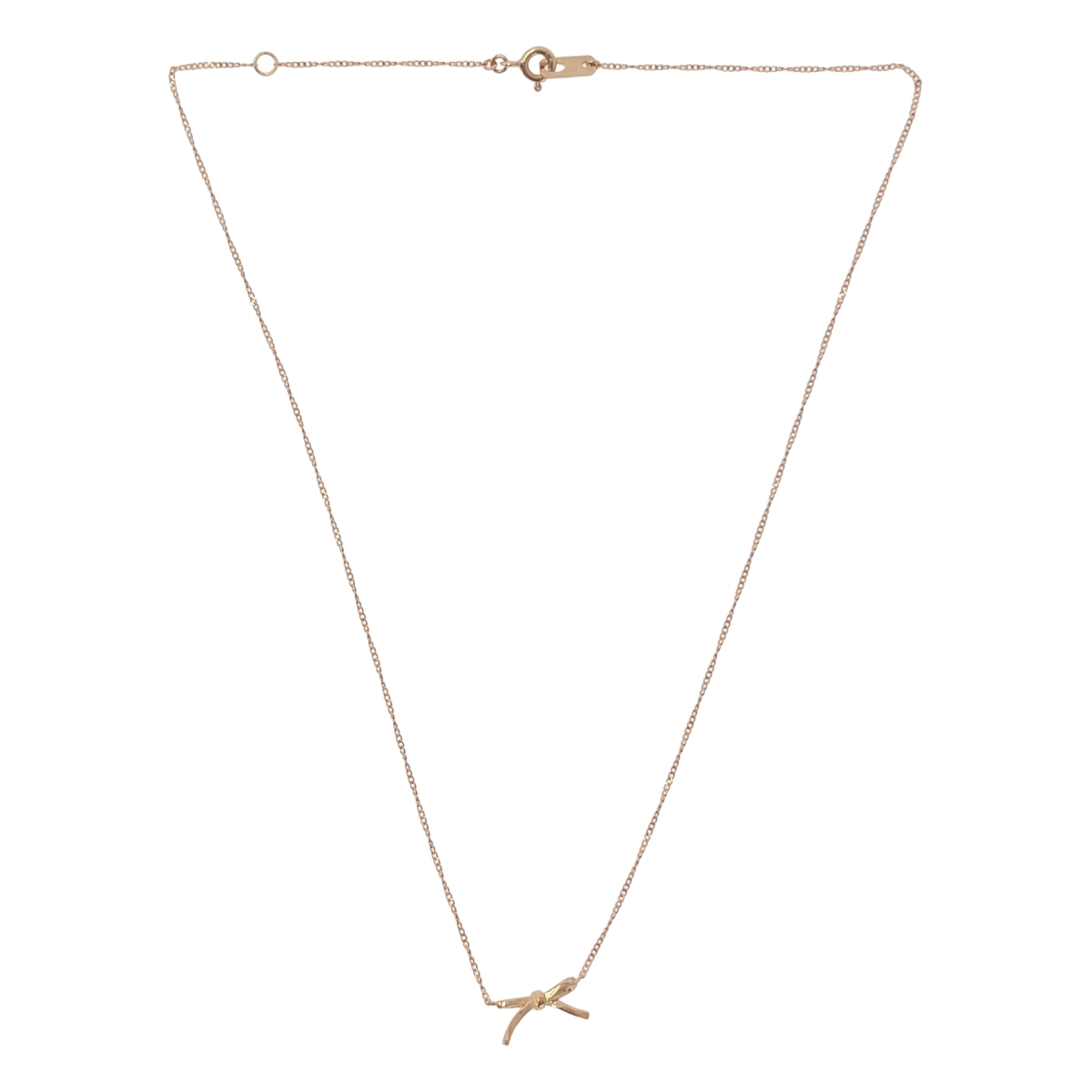 ete / エテ レイヤード リボン ネックレス