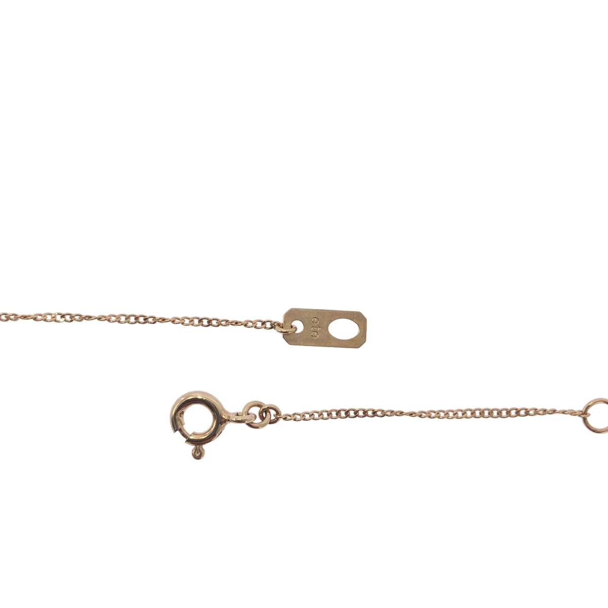 ete / エテ レイヤード リボン ネックレス