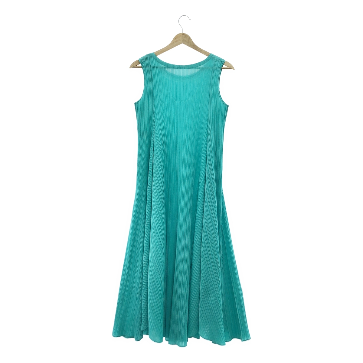 PLEATS PLEASE ISSEY MIYAKE / プリーツプリーズイッセイミヤケ プリーツ フレア ノースリーブ ワンピース
