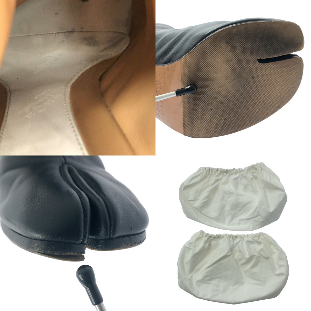 Maison Margiela / メゾンマルジェラ Tabi boots 足袋 レザー アンクル ブーツ