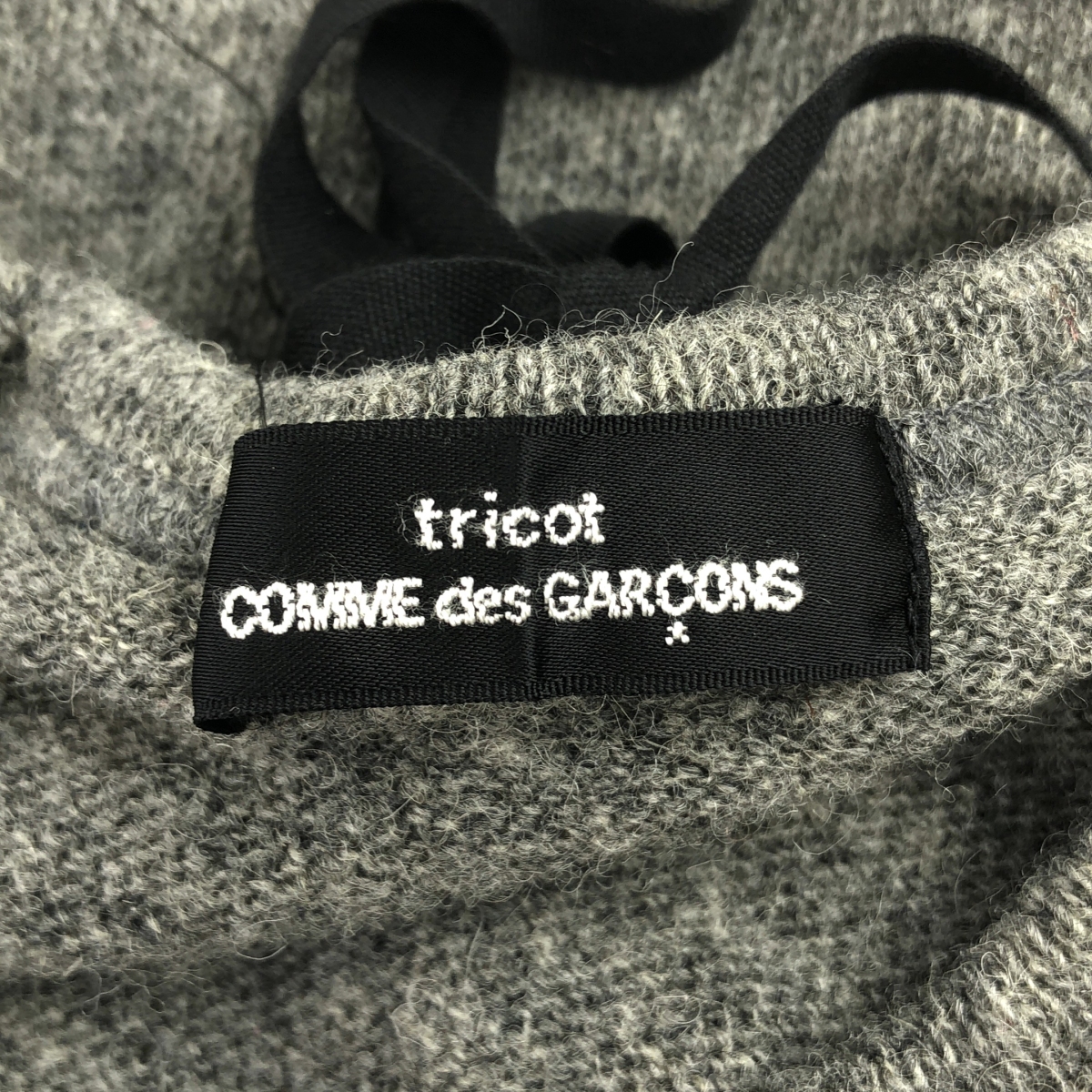 tricot COMME des GARCONS / トリココムデギャルソン ウール パール スパンコール ニット