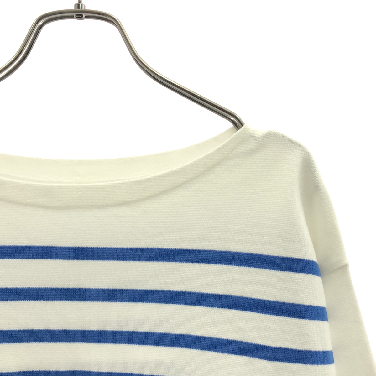 ETS.MATERIAUX / マテリオ FRENCH パネルボーダー バスクシャツ